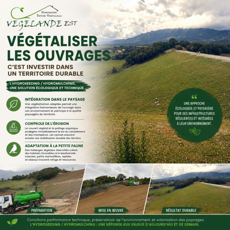 Végétaliser les ouvrages